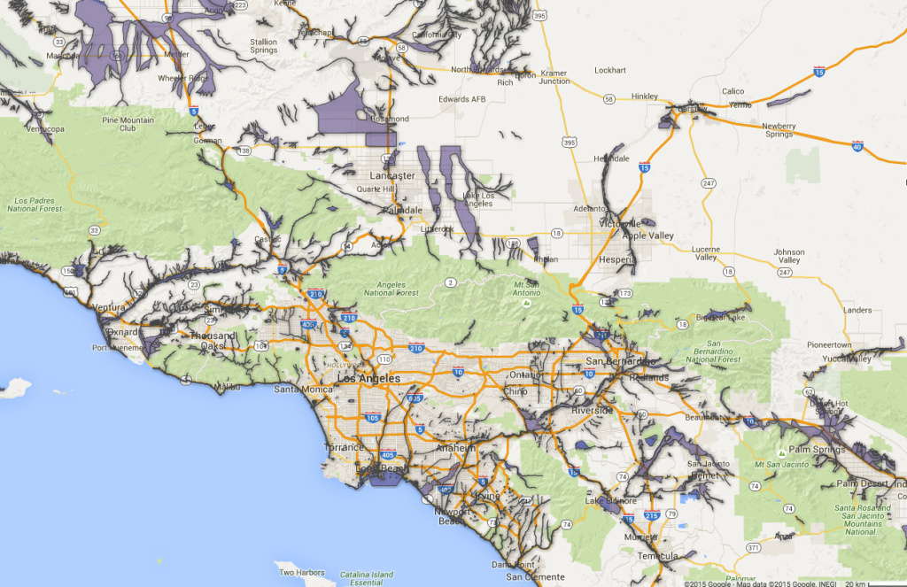 Ca Flood Zone Map Flood Zones In Southern California | Scpr.org