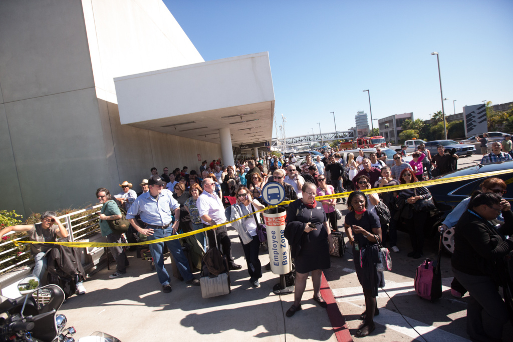 Timeline Shots fired at LAX Terminal 3 checkpoint