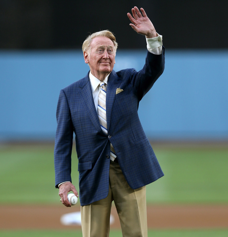 Timeline: A look at Vin Scully's career