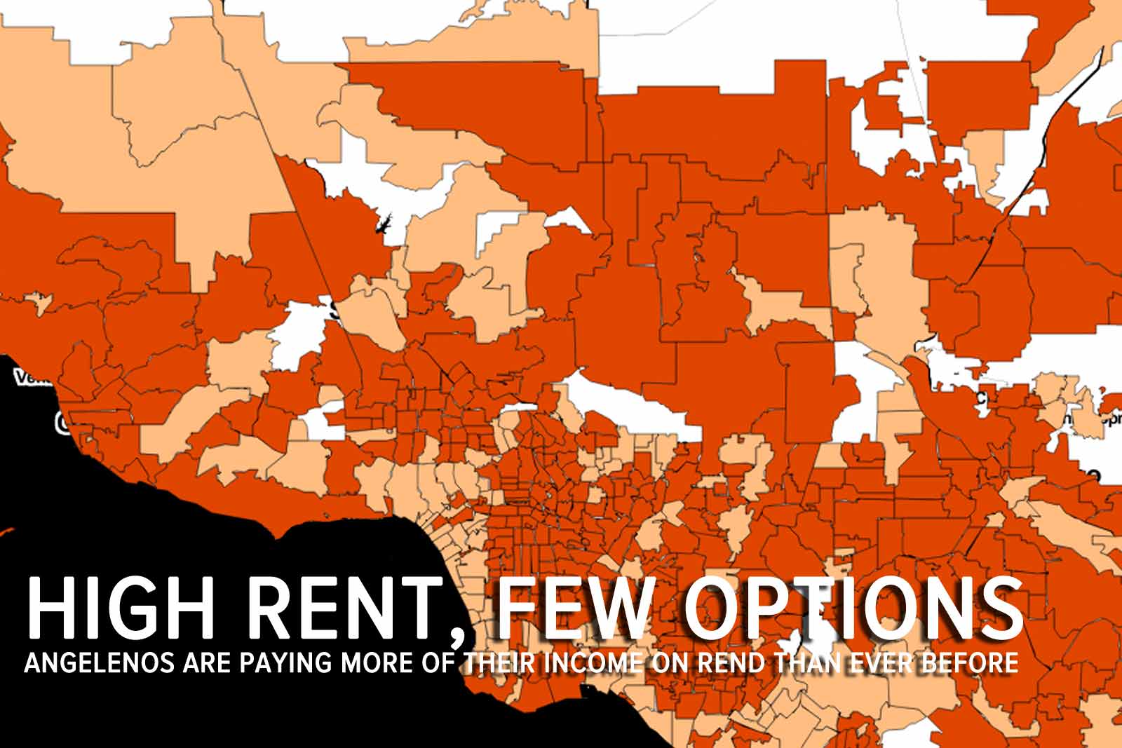 high rent, few options: rising rents and short supply have